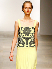 2012春夏伦敦时装周 Osman